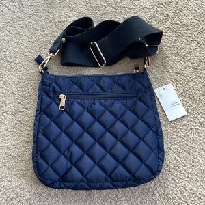 Social Threads Quilted crossbody bag-Navy